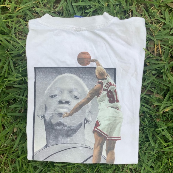 Dennis Rodman vintage tee shirt - Picture 7 of 8